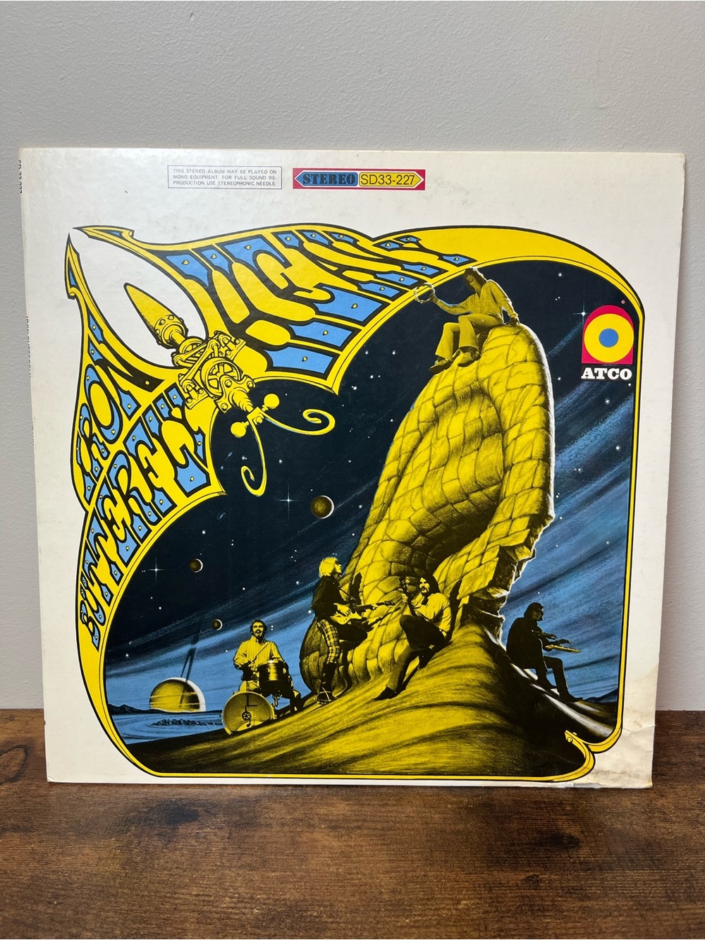 Vintage Iron Butterfly Heavy Vinyl Record